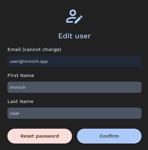 Reset Password